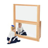 Rs Open Bookcase + Dry Wipe Mirror Divider - Educational Equipment Supplies