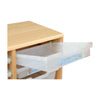 Rs Static Tray Storage Unit - 12 Deep Trays + Cork Backboard - Educational Equipment Supplies