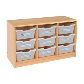 Rs Static Tray Storage Unit - 9 Deep  Trays RS Static tray Storage units | 9 Deep Trays | www.ee-supplies.co.uk