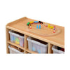 Safe & Sturdy Unit - 6 Static Clear Tray Store - Educational Equipment Supplies