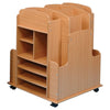 Art Wooden Storage Resource Unit - Beech - Educational Equipment Supplies