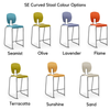 Hille SE Curve Skid Base Stool High Chair - Educational Equipment Supplies