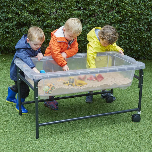 Semi-Opaque Sand & Water Tray & Stand - Educational Equipment Supplies