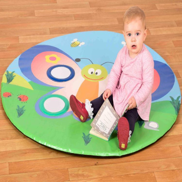 Soft Play Multi Mirror Mat - Butterfly
