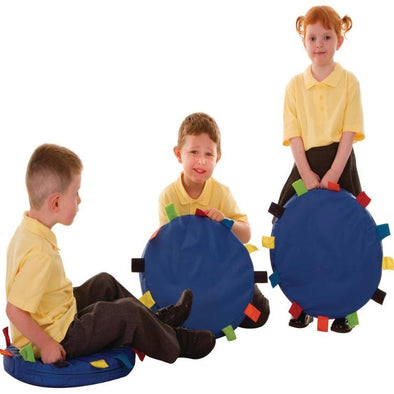 Sensory Touch Tags Carry Cushion - Educational Equipment Supplies