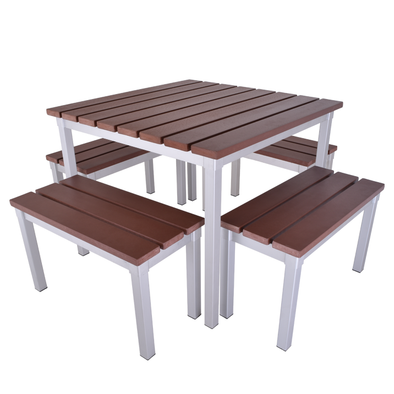 Set 6 Gopak Enviro Outdoor Table & 4 Benches - Educational Equipment Supplies