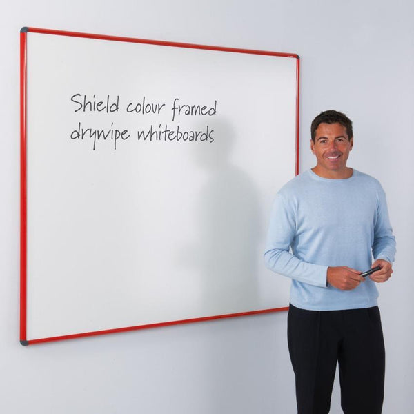 Shield® Design Non-Magnetic Whiteboard