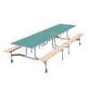 SICO TTX13 Mobile Folding Bench Dining Table Unit SICO BY-65 Mobile Folding School 8-12 Seater Table + Benches | ee-supp;ies.co.uk