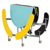 Sico Graduate Mobile Folding Oval Table Seating Unit - Bench Seats Sico Graduate Mobile Folding Oval Table Seating Unit - Bench Seats | ee-supp;ies.co.uk