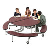 Sico Graduate Mobile Folding Oval Table Seating Unit - Bench Seats Sico Graduate Mobile Folding Oval Table Seating Unit - Bench Seats | ee-supp;ies.co.uk