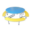 Sico Graduate Mobile Folding Oval Table Seating Unit - Bench Seats Sico Graduate Mobile Folding Oval Table Seating Unit - Bench Seats | ee-supp;ies.co.uk