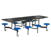 Value Sico 8 Seat Rectangular Mobile School Folding Dining Table Sico Rectangular Mobile School Folding Dining Table - 8 Seats | ee-supp;ies.co.uk