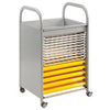 Callero Art Storage Trolley with Drying Racks - Educational Equipment Supplies