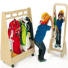 Playscapes Simple Dressing Up Trolley + Mirror Bundle - Educational Equipment Supplies