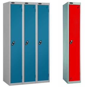 Probe Steel School Locker - Single Door Single Door Locker | Steel Lockers | www.ee-supplies.co.uk