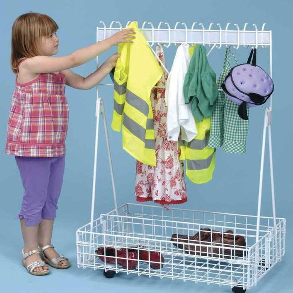 Budget Mobile Cloakroom Trolley - Educational Equipment Supplies