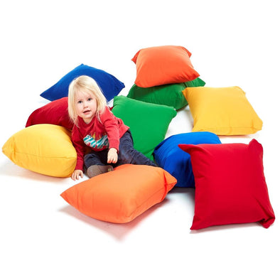 Small Floor Cushions x 10 - Educational Equipment Supplies