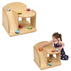 Small World Wooden Play Garage - Maple - Educational Equipment Supplies