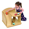 Small World Wooden Play Garage - Maple - Educational Equipment Supplies