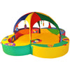 Soft Play Crescent Ring Super Set Soft Play Crescent Ring Single Set + Activity Arch Black & White| www.ee-supplies.co.uk