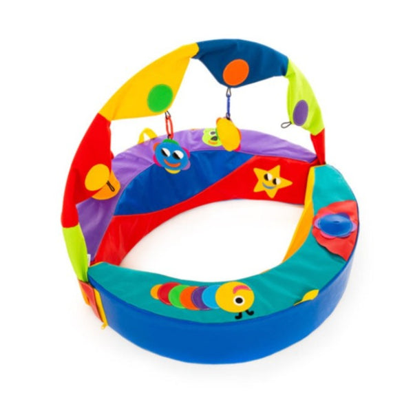 Soft Play Crescent Ring Single Set + Activity Arch Multi-Colour
