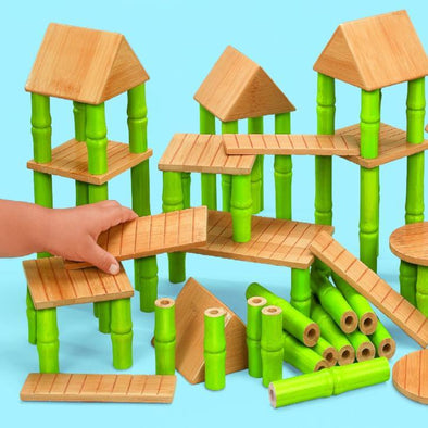 Bamboo Building Blocks - Class Set - Educational Equipment Supplies