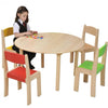 Solid Beechwood Nursery Table - Round - Educational Equipment Supplies