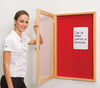 Solid Wood Tamperproof Noticeboard - Educational Equipment Supplies
