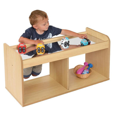 TW Nursery Solway Mirror Top Play Table Unit - Maple - Educational Equipment Supplies