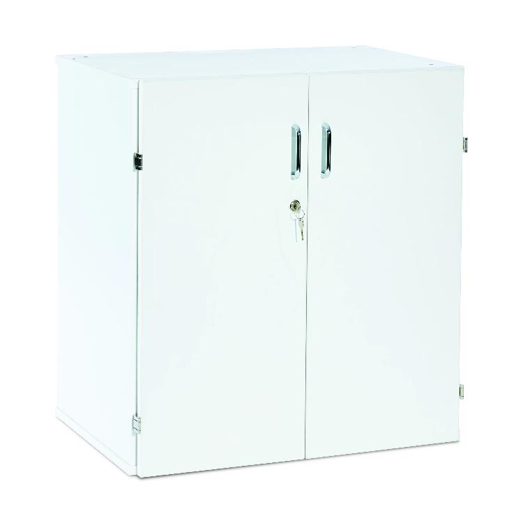 Stackable Cupboard Unit 1 Shelf - White | Cupboards | www.ee-supplies ...