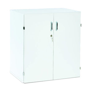Stackable Cupboard Unit 1 Shelf  - White - Educational Equipment Supplies