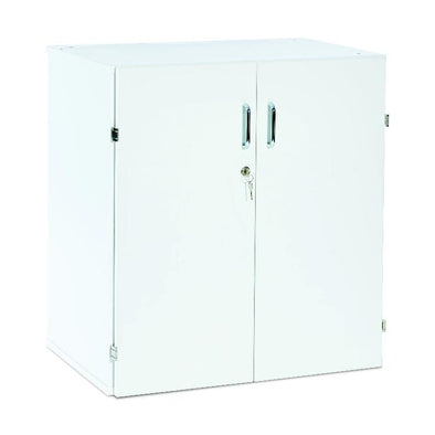 Stackable Cupboard Unit 1 Shelf  - White - Educational Equipment Supplies