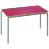 Value Stacking Crushed Bent Tables - Rectangular - Bull Nose Edge - Educational Equipment Supplies