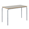 Value Stacking Crushed Bent Tables - Rectangular - Bull Nose Edge Stacking School Tables | Crush Bent Rectangular Tables | www.ee-supplies.co.uk