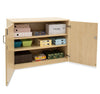 Mobile Stock Cupboard with 2 Adjustable Shelves - H768mm Standard Cupboards | School Cupboard Storage | www.ee-supplies.co.uk