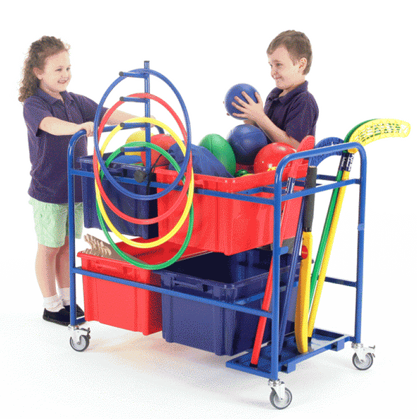 Standard Sports Storage Trolley - Educational Equipment Supplies