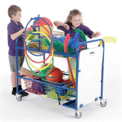 School Sports Organiser Trolley - Educational Equipment Supplies