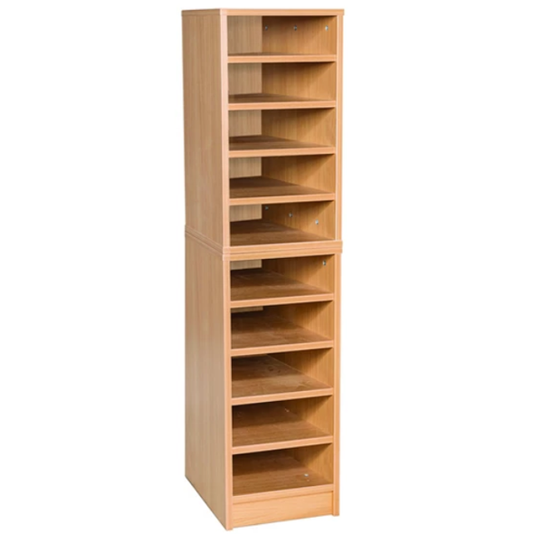 Static 10 Fixed Shelves A3 Paper Storage - Educational Equipment Supplies