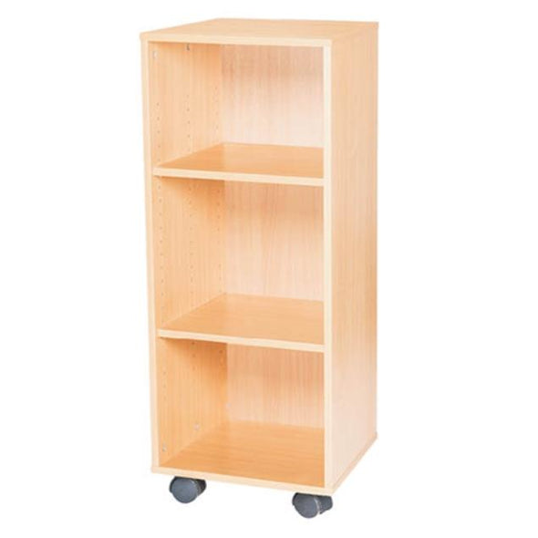 Mobile / Static Shelving - Open Shelf Single Bay Storage Unit - H1107mm - Educational Equipment Supplies