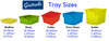 Static Single Column Tray Unit - 7 Trays - Educational Equipment Supplies