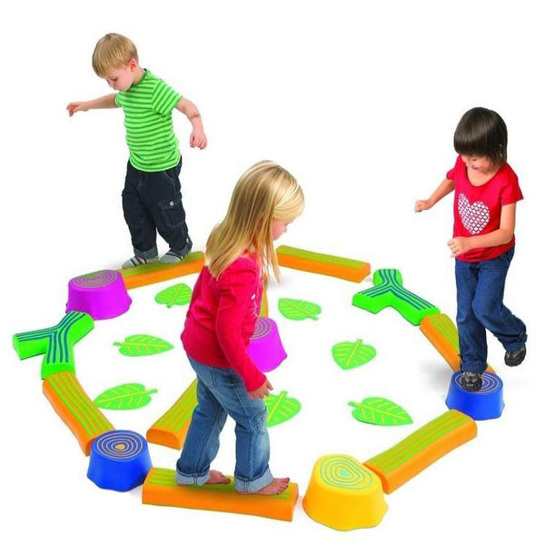 Childrens Nursery Bamboo Balance Path | Educational Equipment Supplies