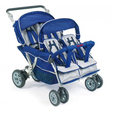 Multi Seat Stroller Rabo 4 Seat Pushchair - Educational Equipment Supplies