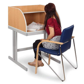 Study Carrel With Cantilever Legs - Educational Equipment Supplies