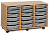 Super Value Tray Storage Unit x 18 Trays Super Value Tray Storage Unit x 18 Trays | School tray Storage | www.ee-supplies.co.uk