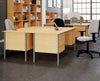 Basic Rectangular Single Pedestal Desk 2 x Drawers - Educational Equipment Supplies
