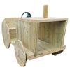 Wooden Playground Tractor & Trailer The Curriculum Wooden Cabin | www.ee-supplies.co.uk