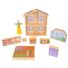 The Eco Wooden Play House - 9 Pieces The Eco Wooden Play House | www.ee-supplies.co.uk