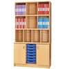 The Office Organiser - Cupboard + Pigeon Hole Multi Storage Unit 3 - Educational Equipment Supplies