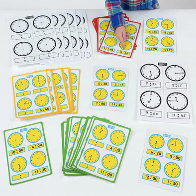 Time Activity Cards - Educational Equipment Supplies
