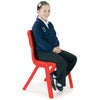 Titan Antibacterial One Piece Classroom Chair H430mm Ages 11-14 Years - Educational Equipment Supplies